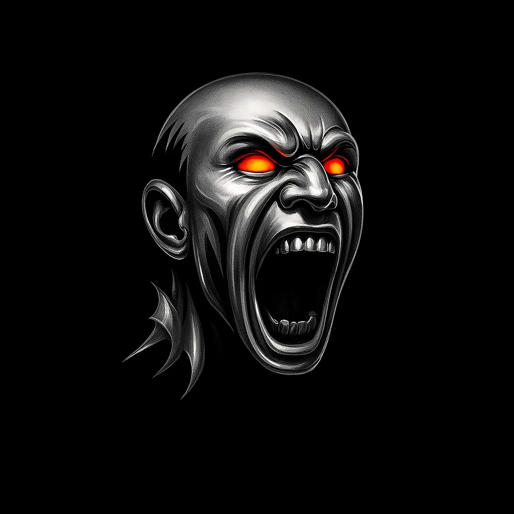 Panik demon character art